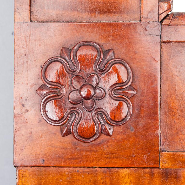 SPEGEL och KONSOLBORD, biedermeier, 1800-talets mitt.