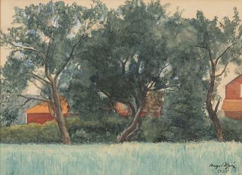 Hugo Alfvén, "Från Åkerö, Leksand 1935".