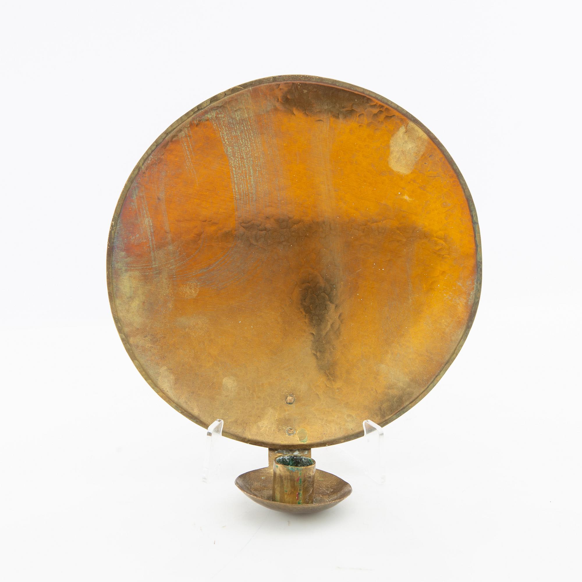 Karl-Erik Torsell. vägglampett, "Kungalampetten".