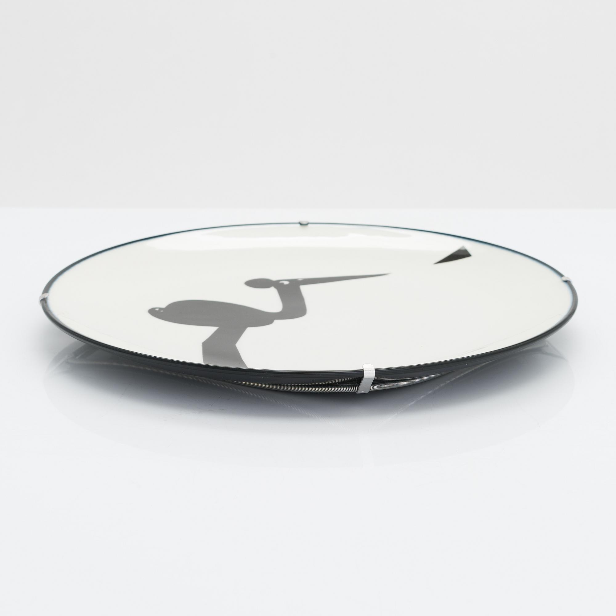 ARABIA - 【Arabia】Howard Smith デザイン◆32.5cm北欧ヴィンテージ Howard Smith, A ceramic plate. Signed H SMith. Arabia