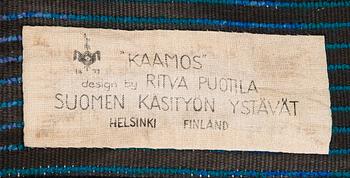 Ritva Puotila, ryijy, malli Suomen Käsityön Ystävät. Noin 200 x 120 cm.