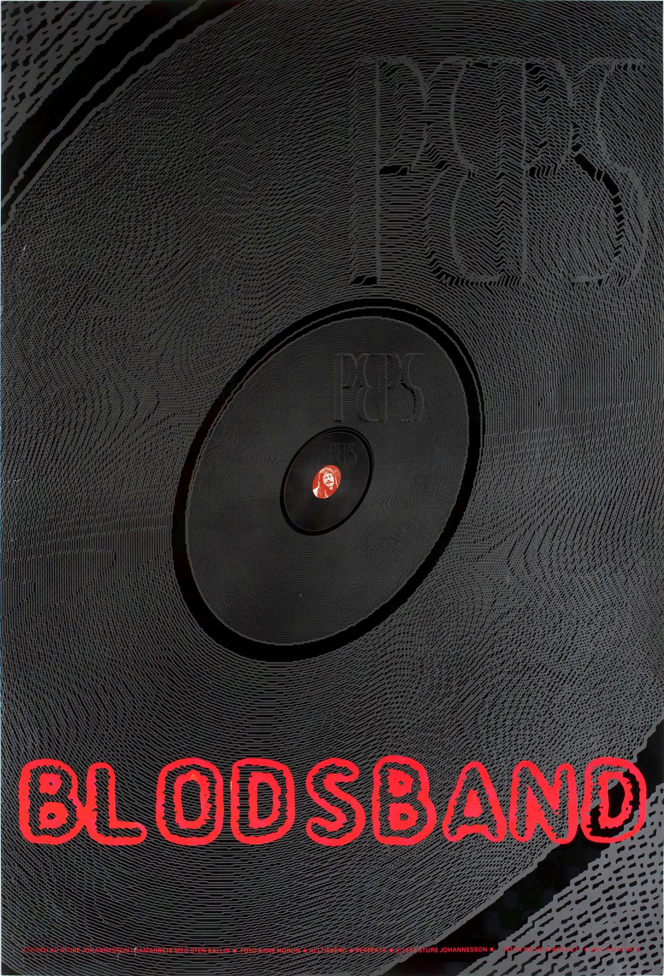 STURE JOHANNESSON, offset, 1974.