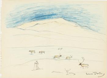 Einar Jolin, View from Åre.