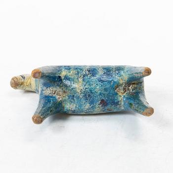 Dalahäst, blåbening, tidigt 1900-tal/1900-talets första hälft.