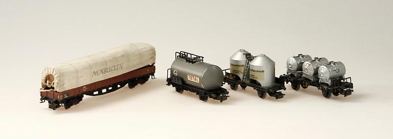 VAGNAR, 12 st, Märklin, H0.