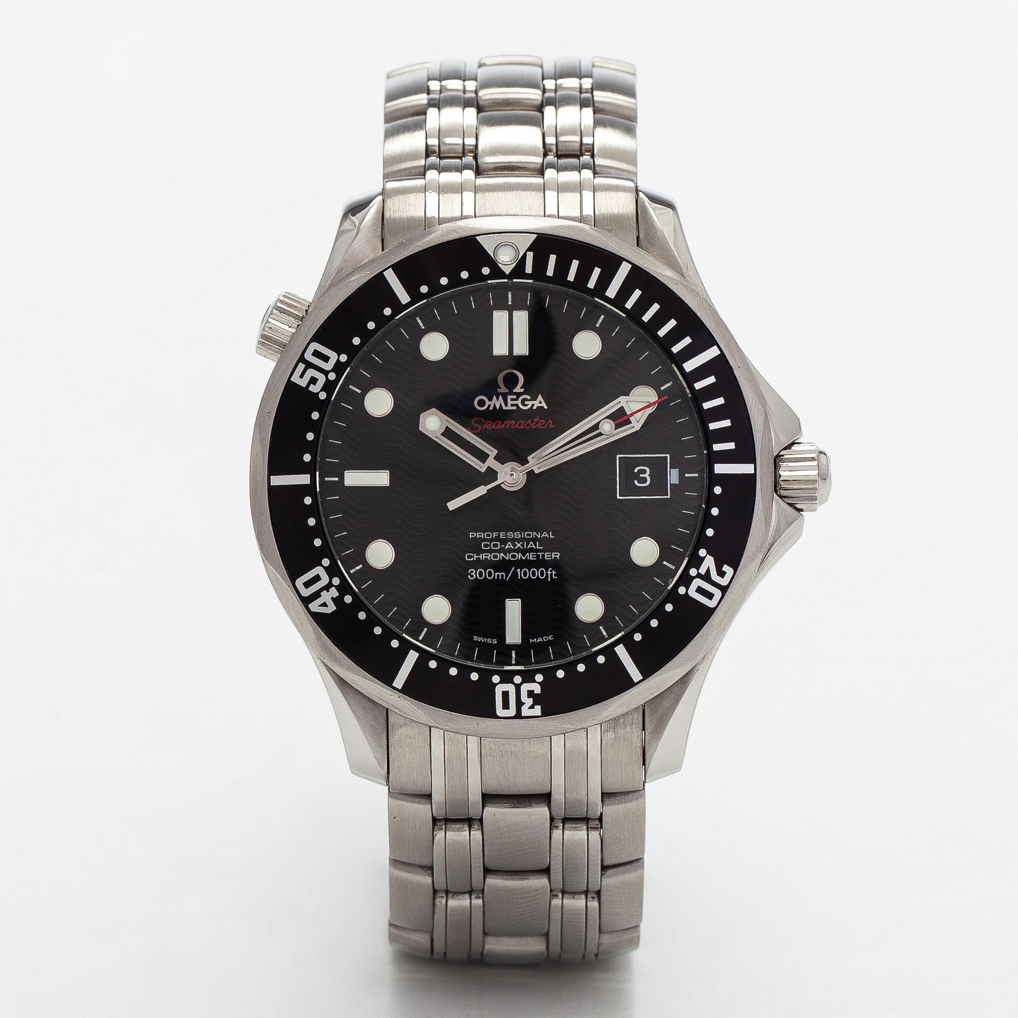Omega, Seamaster, Professional, Diver 300m, rannekello, 41 mm.