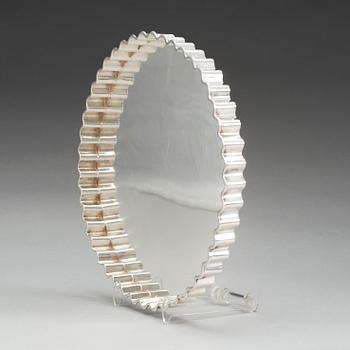 A Kay Fisker sterling tray, A Michelsen, Denmark 1947.