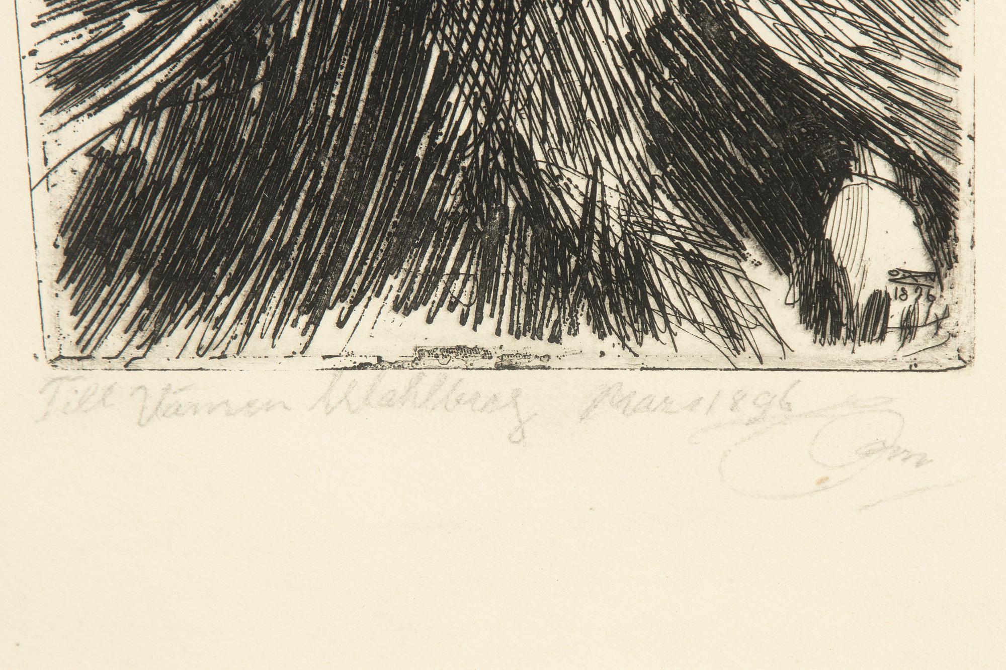 Anders Zorn, "Gerda Hagborg III".