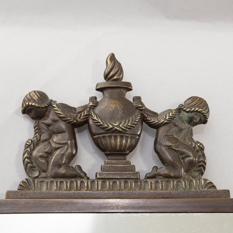 Oscar Antonsson, spegel Ystad Brons 1920/30-tal.