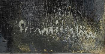 Bertram Schmiterlöw, oil on canvas, signed.