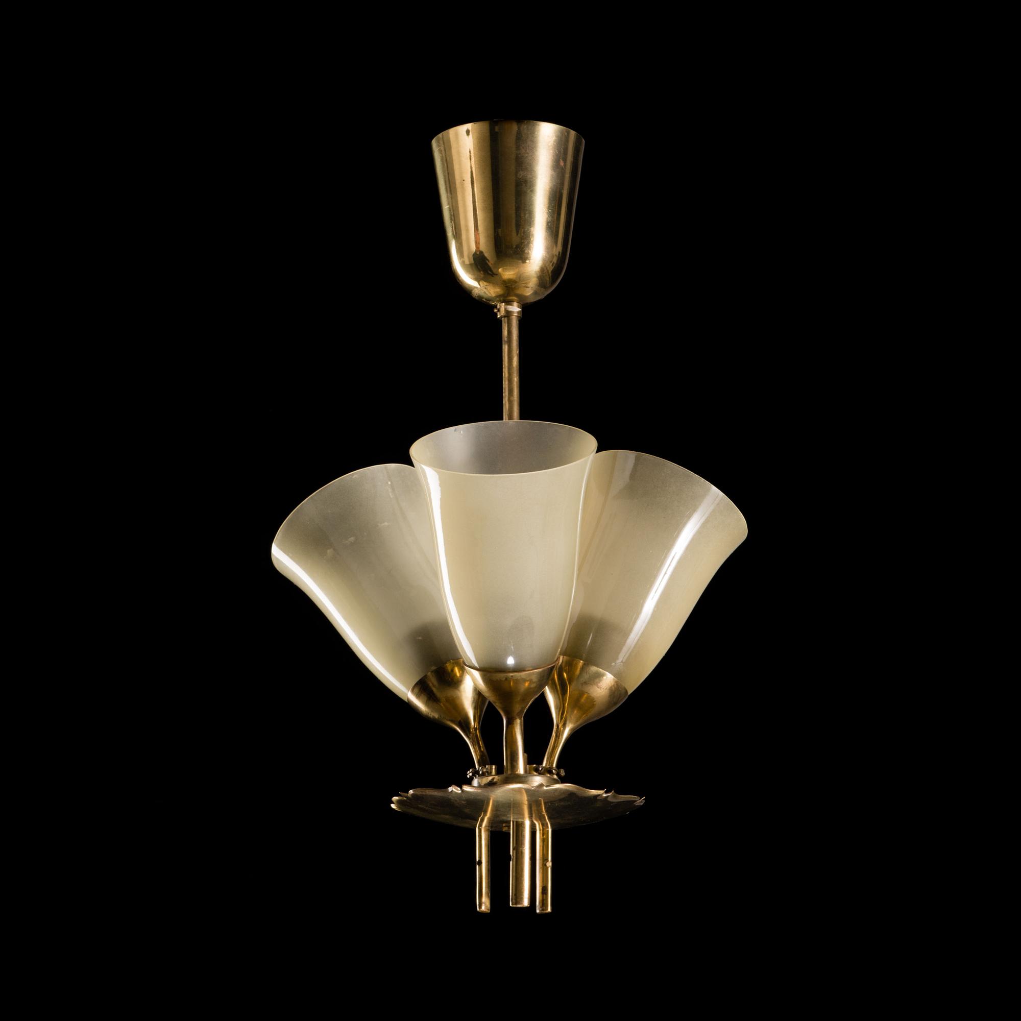 PAAVO TYNELL, TAKLAMPA, "Brudbukett", modell 9029/3, Taito.