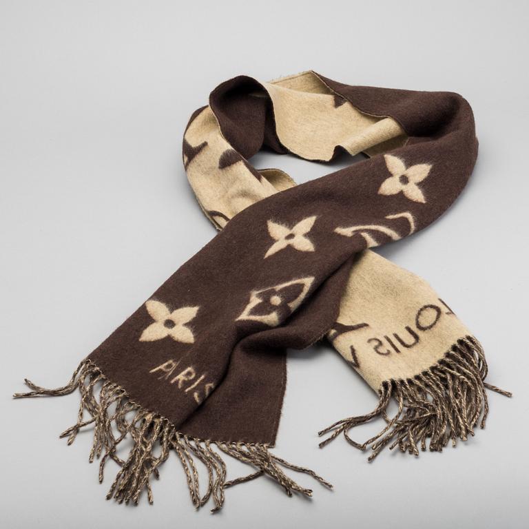 LOUIS VUITTON, "Reykjavik" scarf.