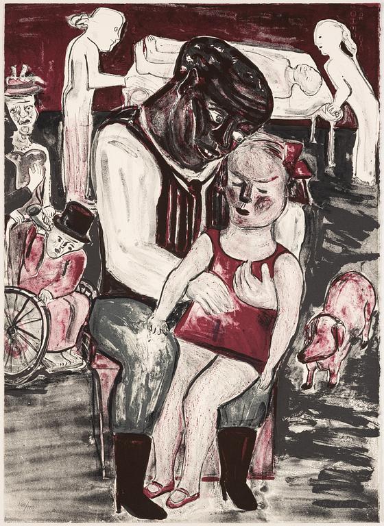 Lena Cronqvist, Utan titel, ur mappen: "August Strindberg, Ett Drömspel".