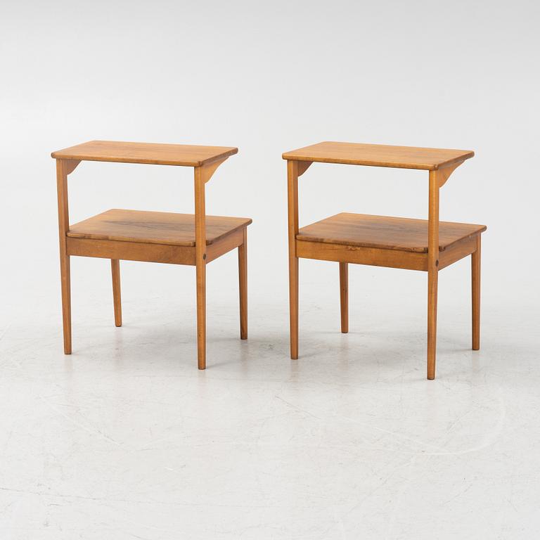 Sängbord, ett par, 1950/60-tal.