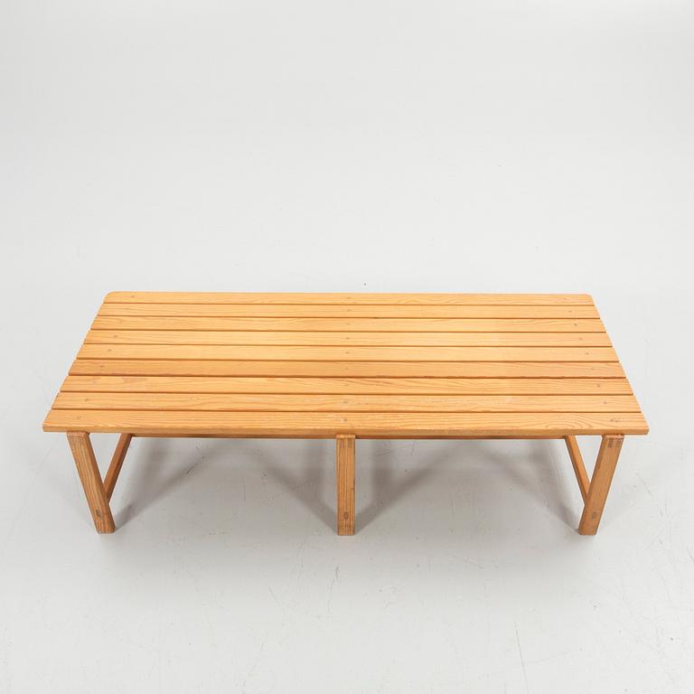 Bench, pine, 1970s.