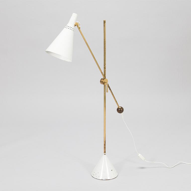 Tapio Wirkkala, golvlampa, modell K 10-11, Idman, 1900-talets mitt.