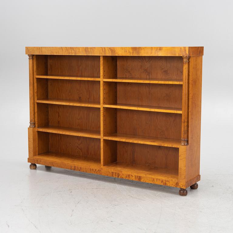An Empire style bookcase, first half of the 20th century.