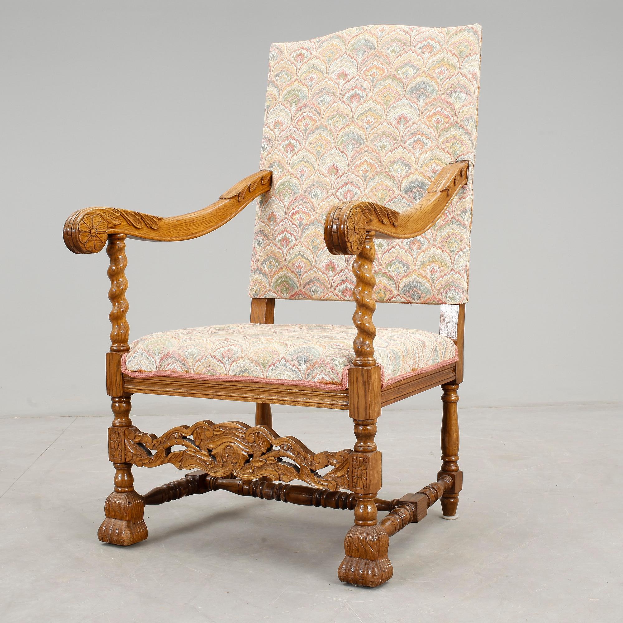 STOL, barockstil, 1900-tal.