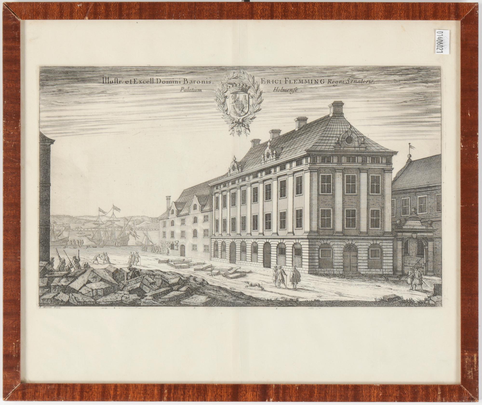 KOPPARSTICK, 6 st, troligen 1700-tal.