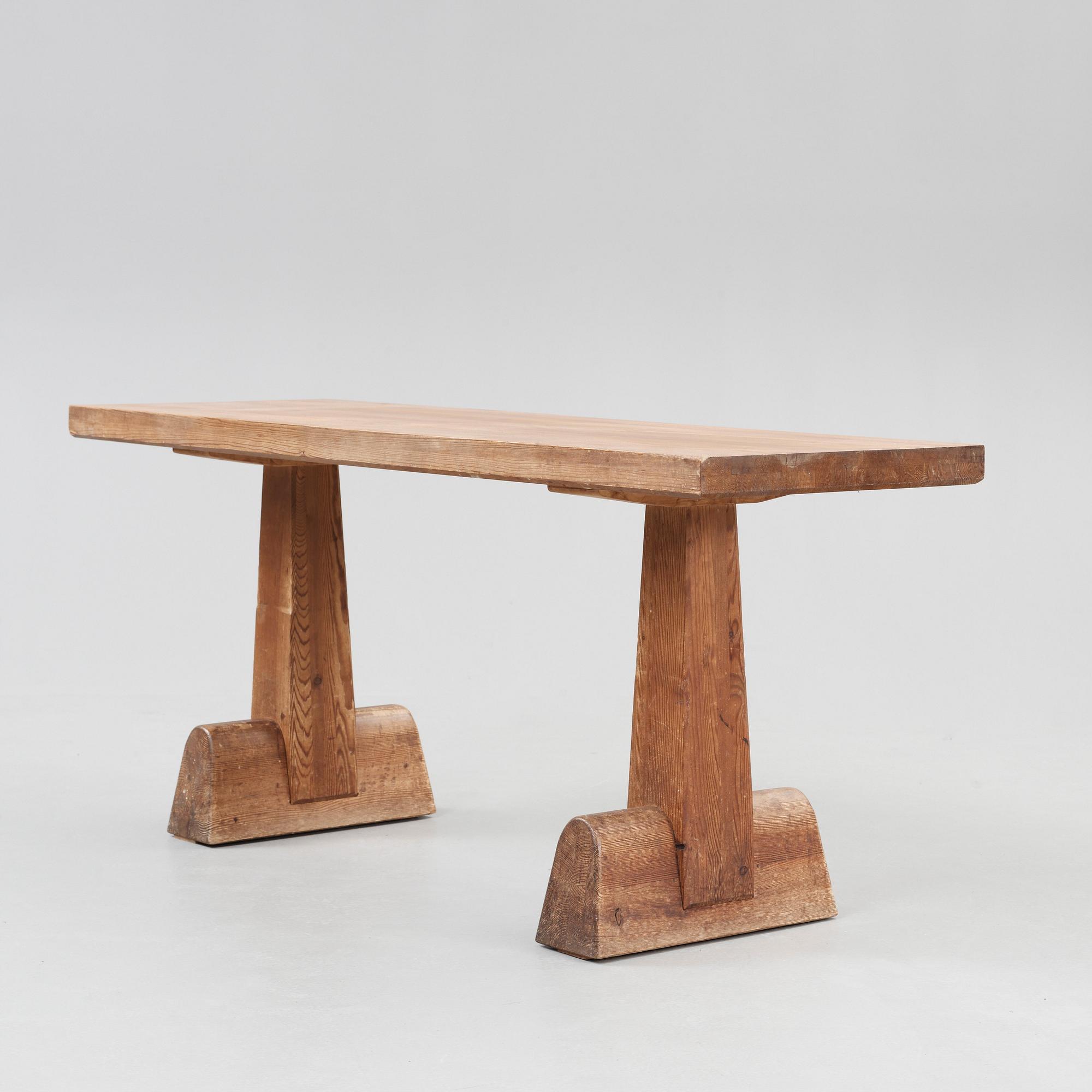 AXEL EINAR HJORTH, konsol- /biblioteksbord "Utö", Nordiska Kompaniet, 1930-tal.