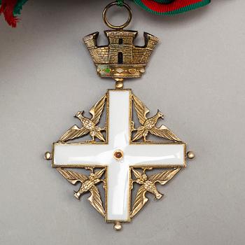 Order of Merit, Italian republic and Order of Merit Austrian republic.