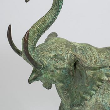 SKULPTUR, elefant, 1980-tal.