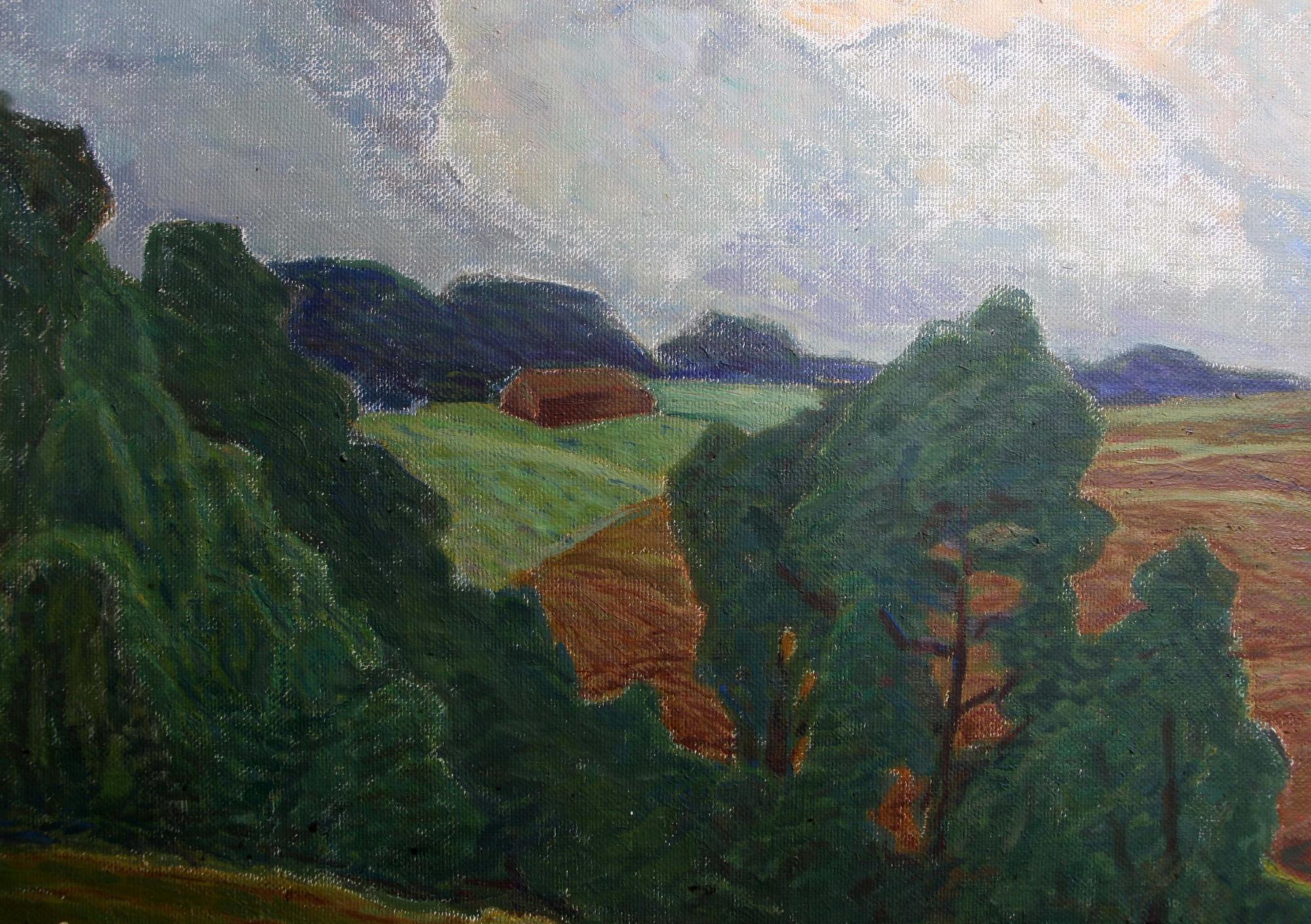 ELLEN TROTZIG, olja på duk, sign o dat 49.