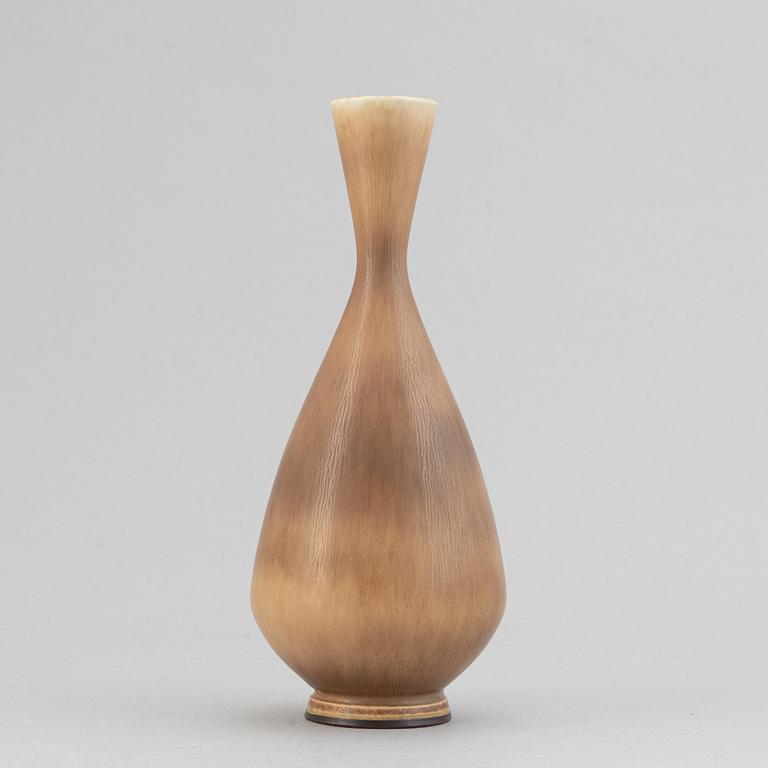 Berndt Friberg, a stoneware vase, Gustavsberg studio, Sweden 1962.