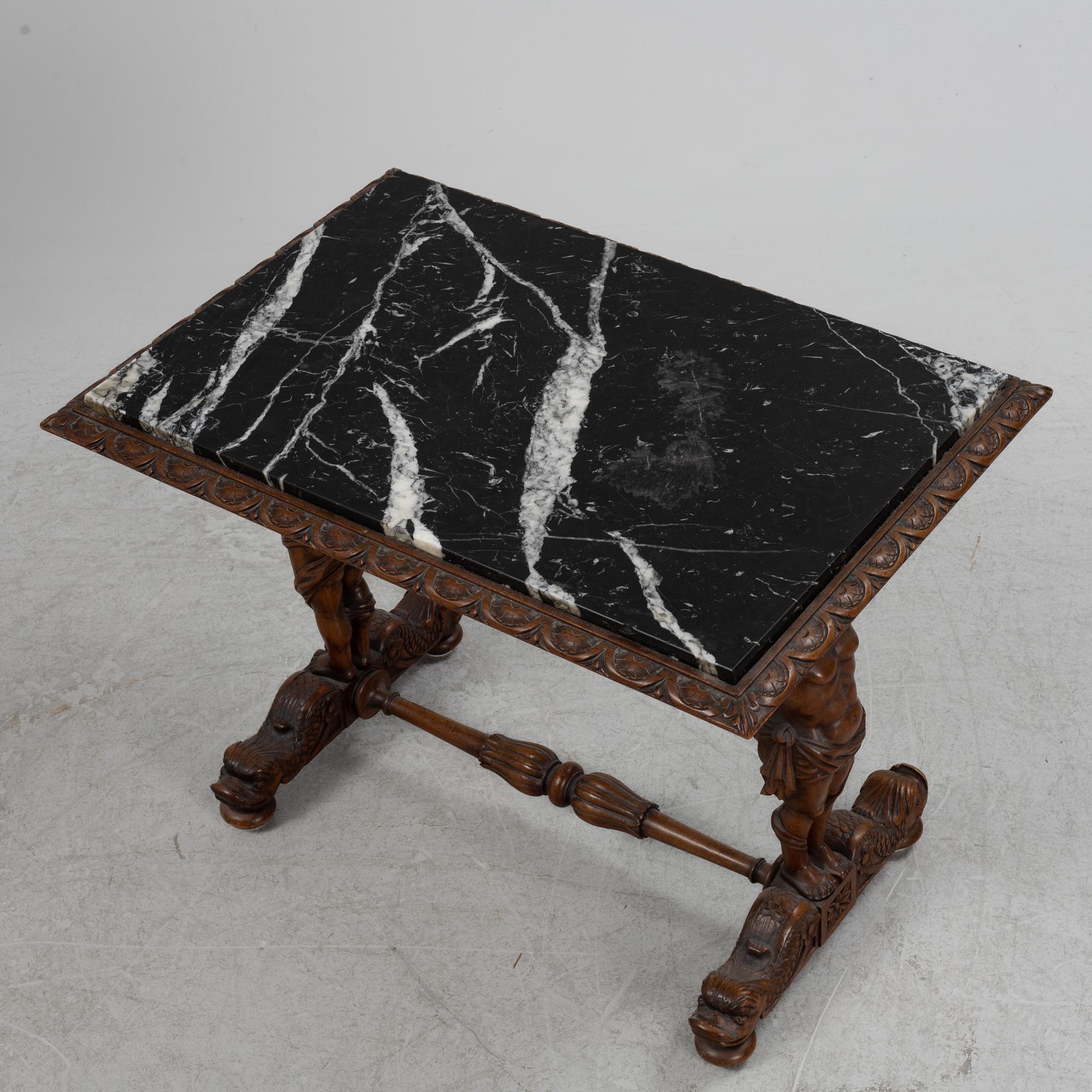 Table, Baroque-style, first half of the 20th century.
