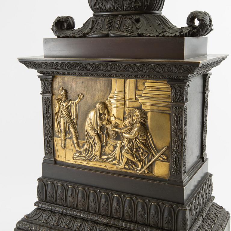 Table pendulum clock, France, mid / late 19th century.