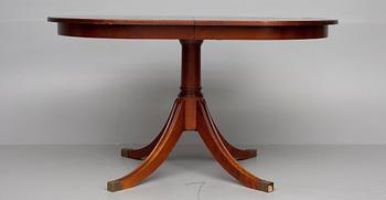 MATBORD samt STOLAR, 8 st, empirstil, 1900-talets slut.