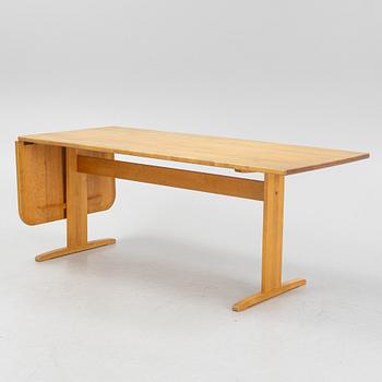 Stolar, 6 st, samt matbord, "Björka", Yngve Ekström, Stolab, 1900-talets andra hälft.