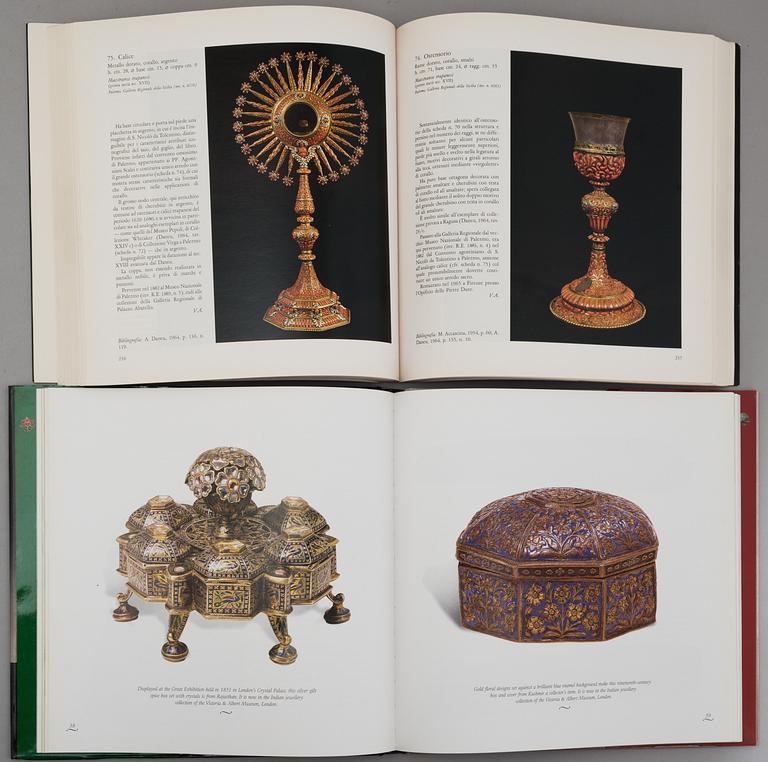 BÖCKER, 6 vol. Smyckeslitteratur.