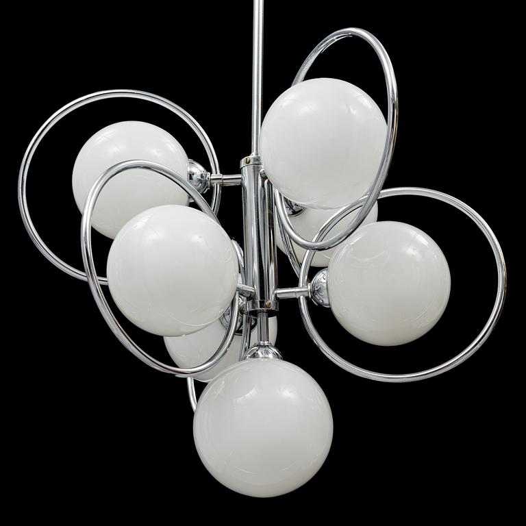A 1960's ceiling light.