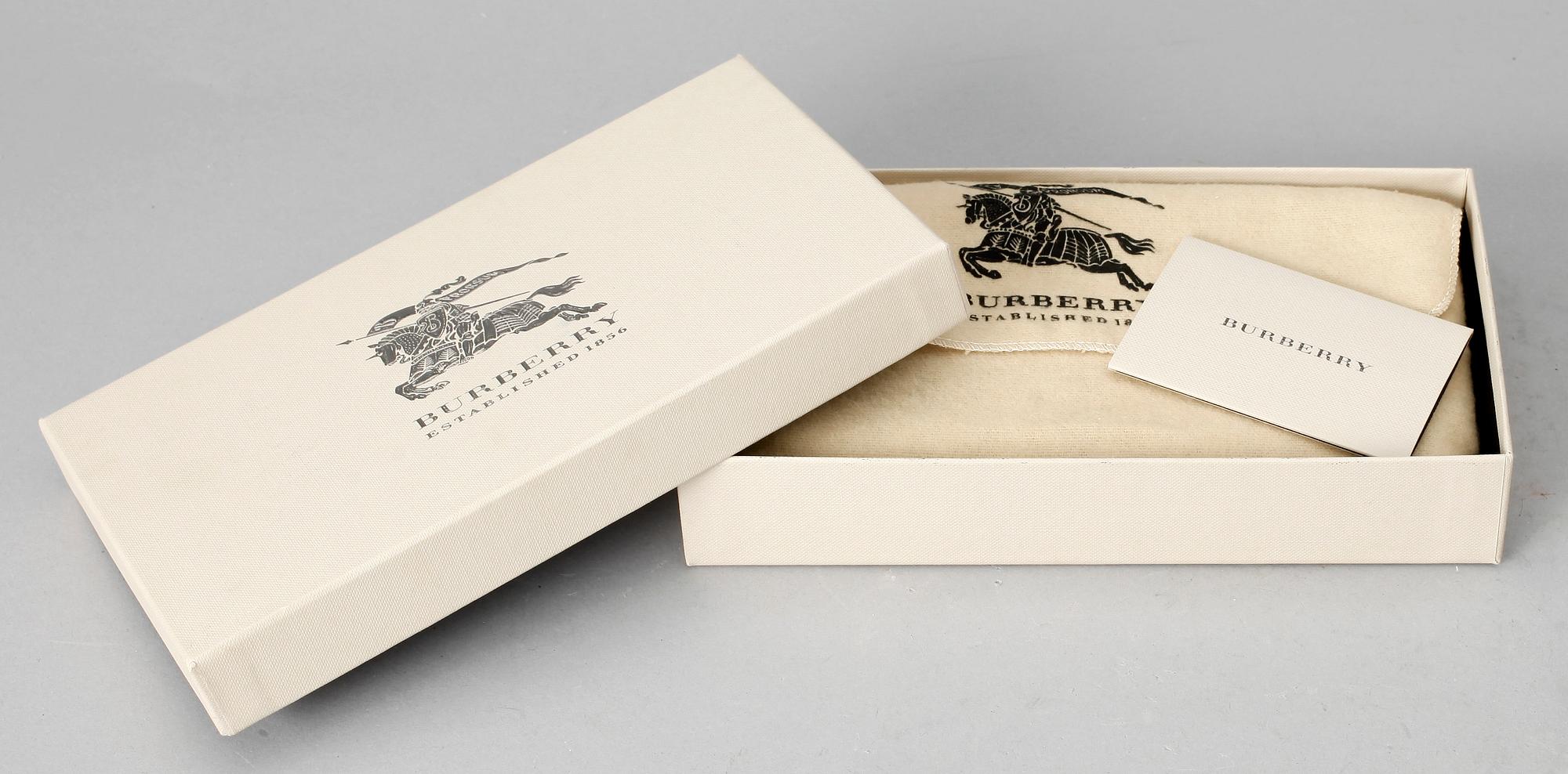 PLÅNBOK, Burberry.