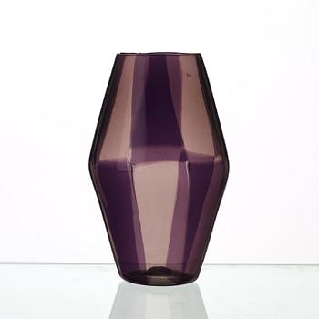 Fulvio Bianconi, an 'a Colori' glass vase, Venini, Italy 1950's.