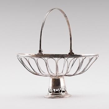 GREPSKÅL, argent haché, 1800-tal.