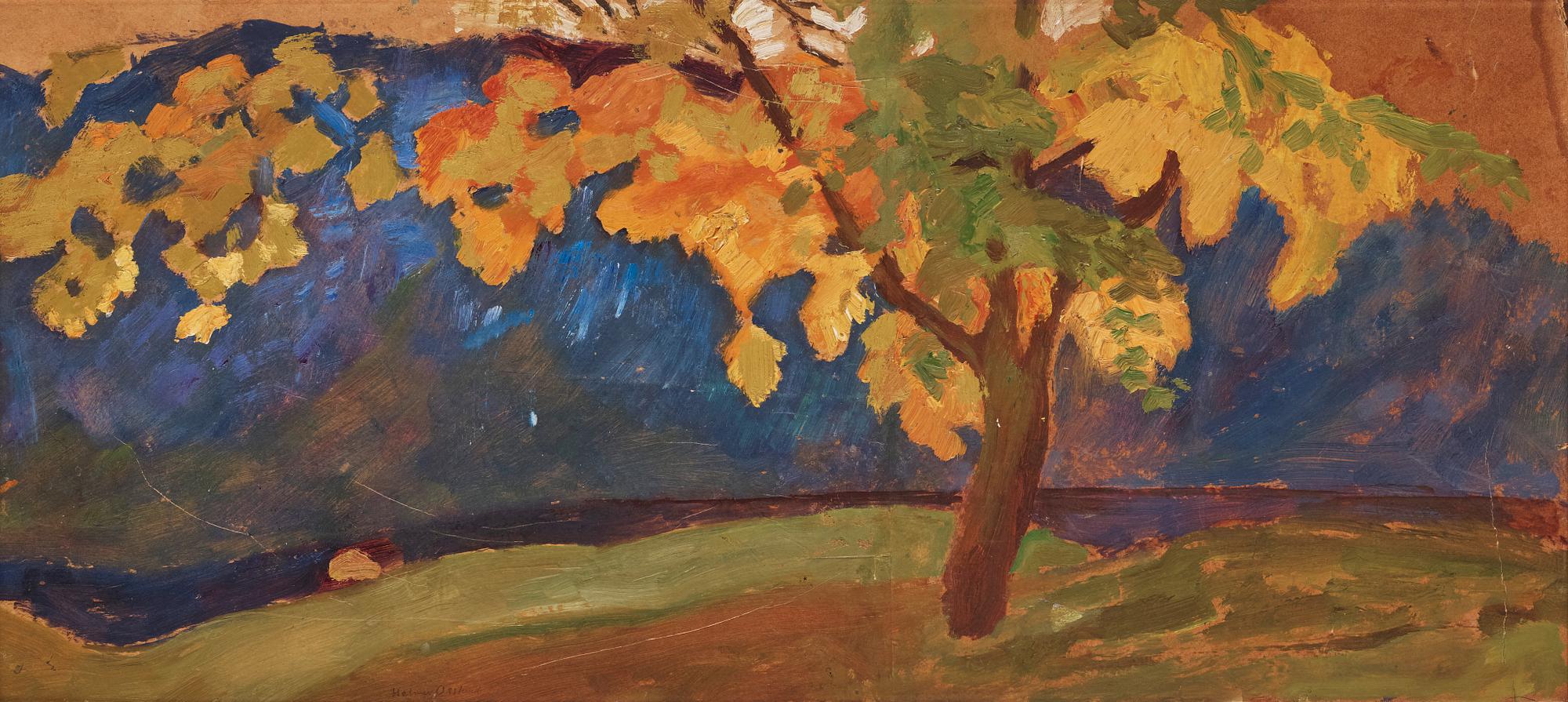 Helmer Osslund, "Höst i Älvdalen".