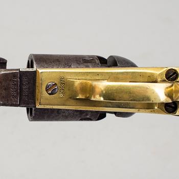 A Colt percussion revolver mid 19th century.