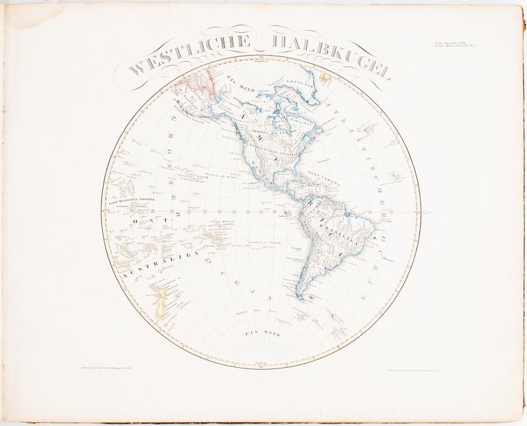 Stielers Hand-Atlas 1834 & Bidrag till Nordens äldsta kartografi.