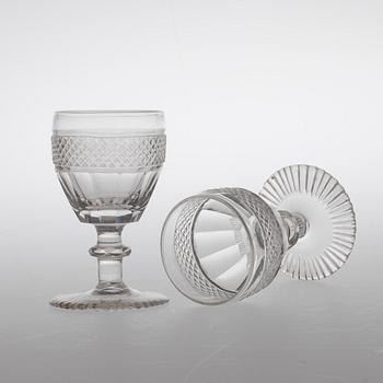 STARKVINSGLAS, 12 st, 1800-talets slut.