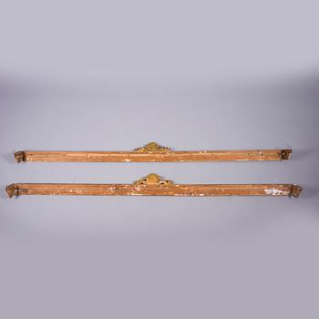 KORNISCHER,  2 st, 1800-talets senare hälft.