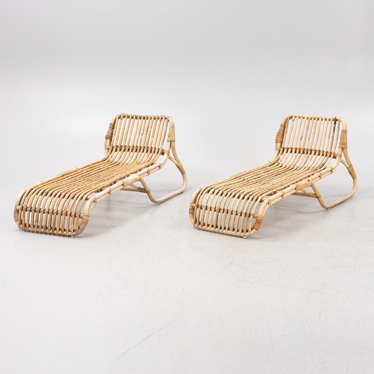 Piet Hein Eek, a pair of lounge chairs, 'Jassa', IKEA, 2017.
