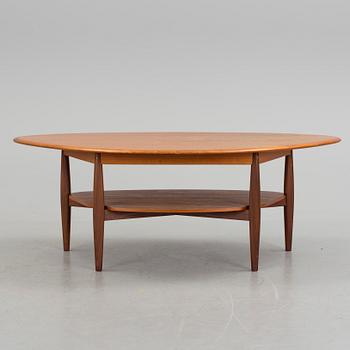 A teak coffee table by Ganddal Mobelfabrik Norway.