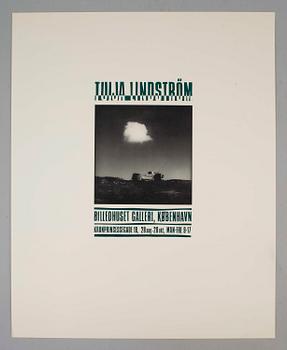 TUIJA LINDSTRÖM, Utställningsaffischer 3 st, offset.