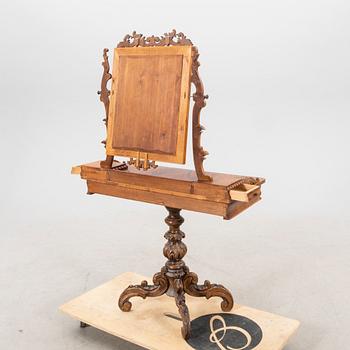 A neo Rococo mahogany vanity desk.