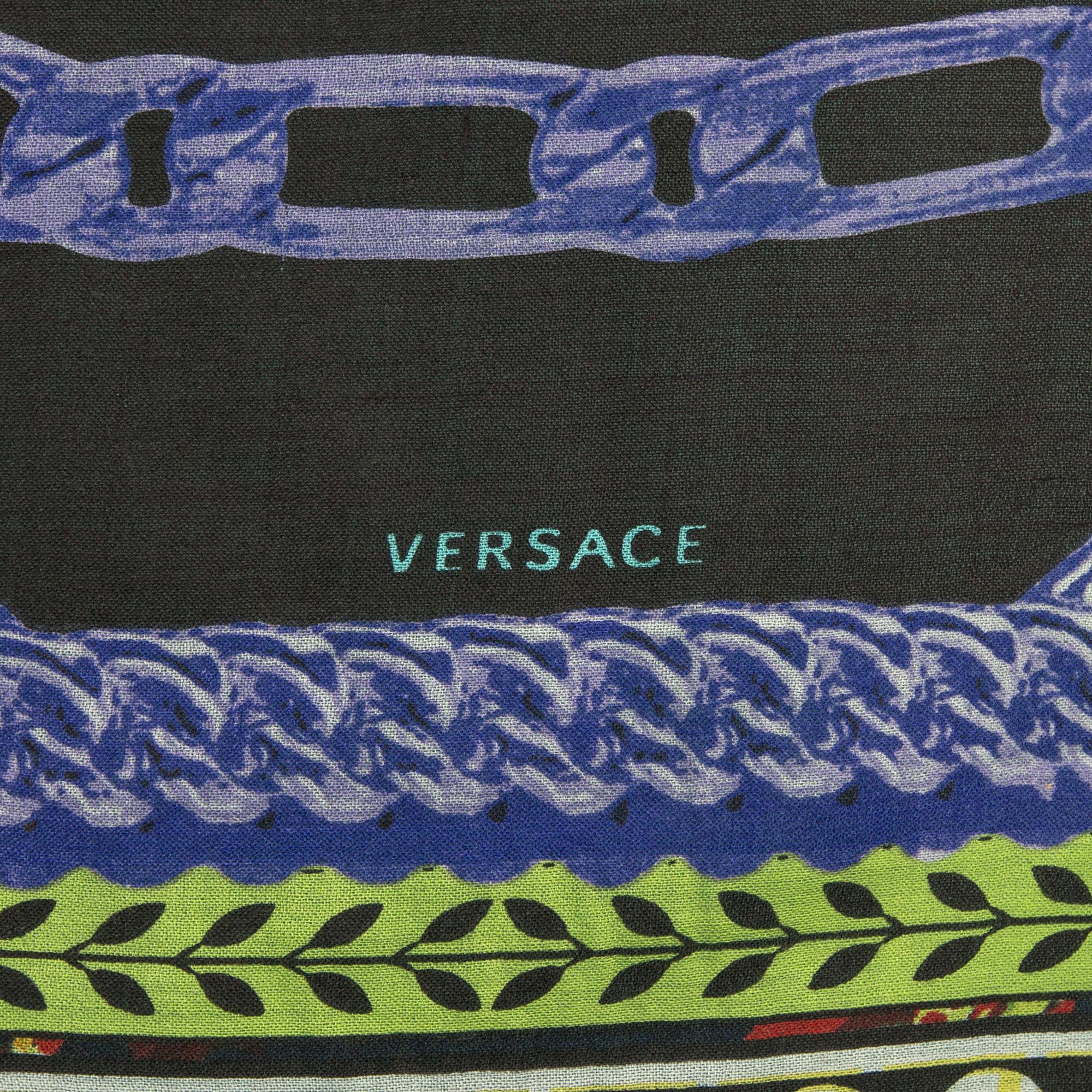 A shawl by VERSACE.