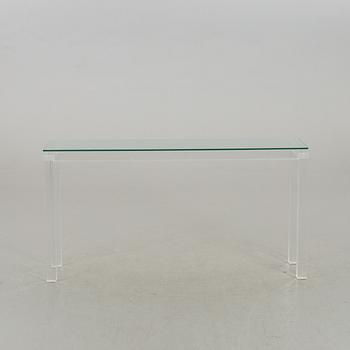 SIDEBOARD, glass and plexi.