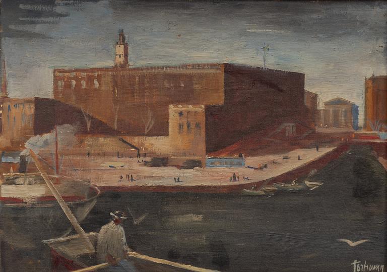 Gunnar Torhamn, Stockholms slott.