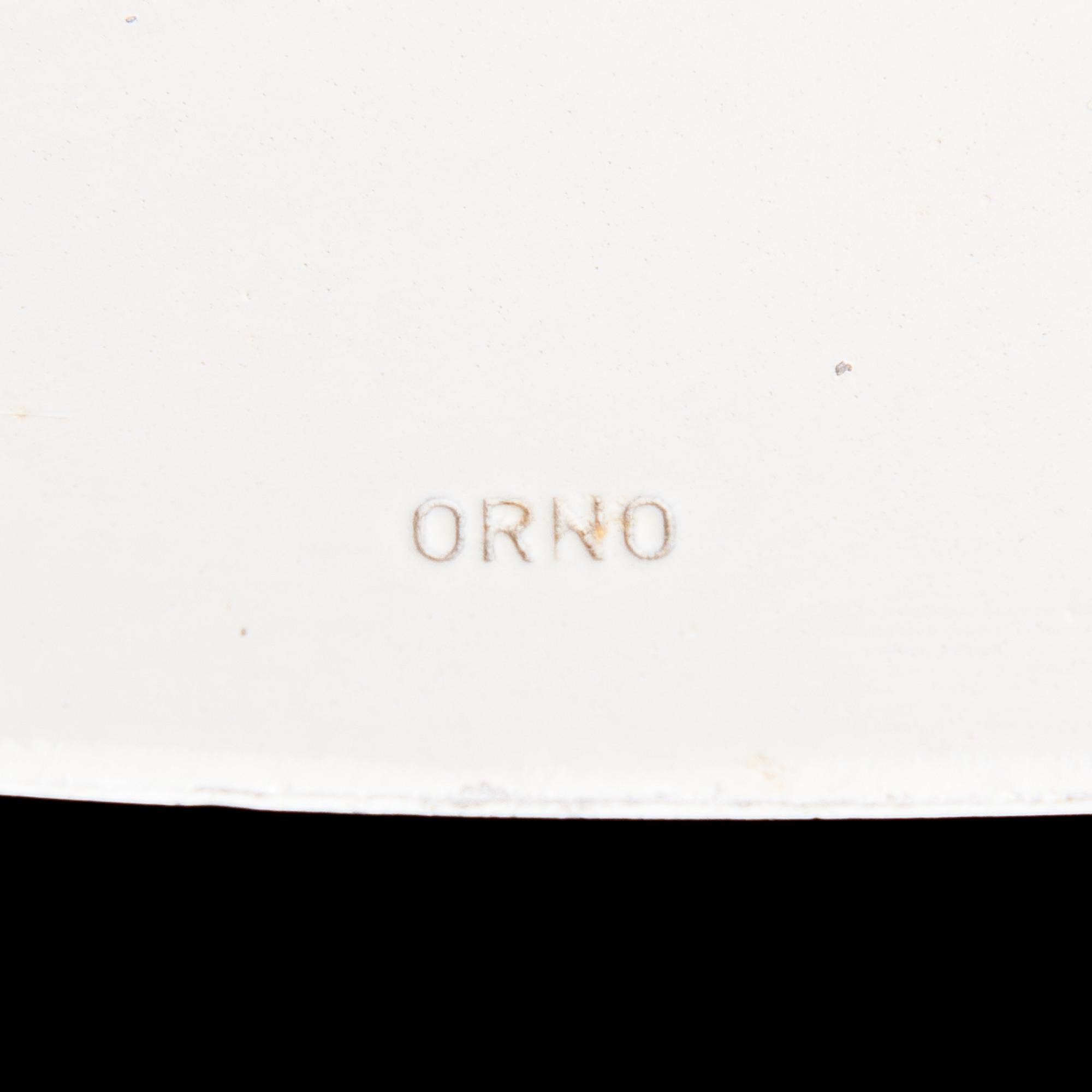 LISA JOHANSSON-PAPE, pendant lamp for Orno, Finland 1950s. Total height ca 90 cm.